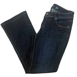 RW&CO. Stacie Dark Blue Boot Cut Cotton Blend Women's Jeans Size 29